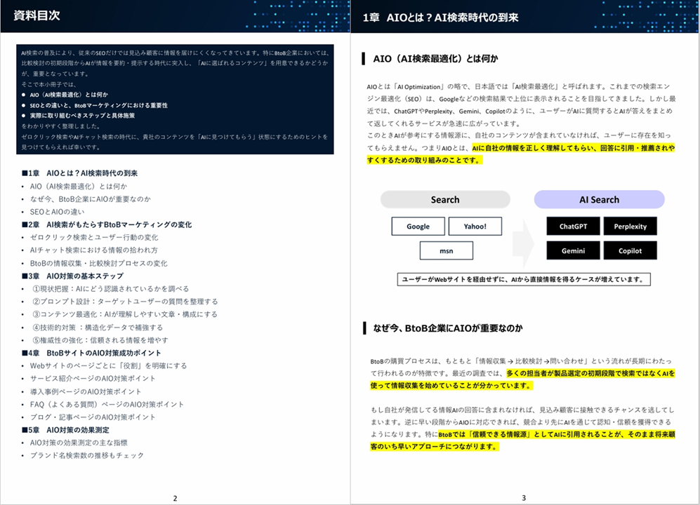 BtoB企業のためのAIO対策入門