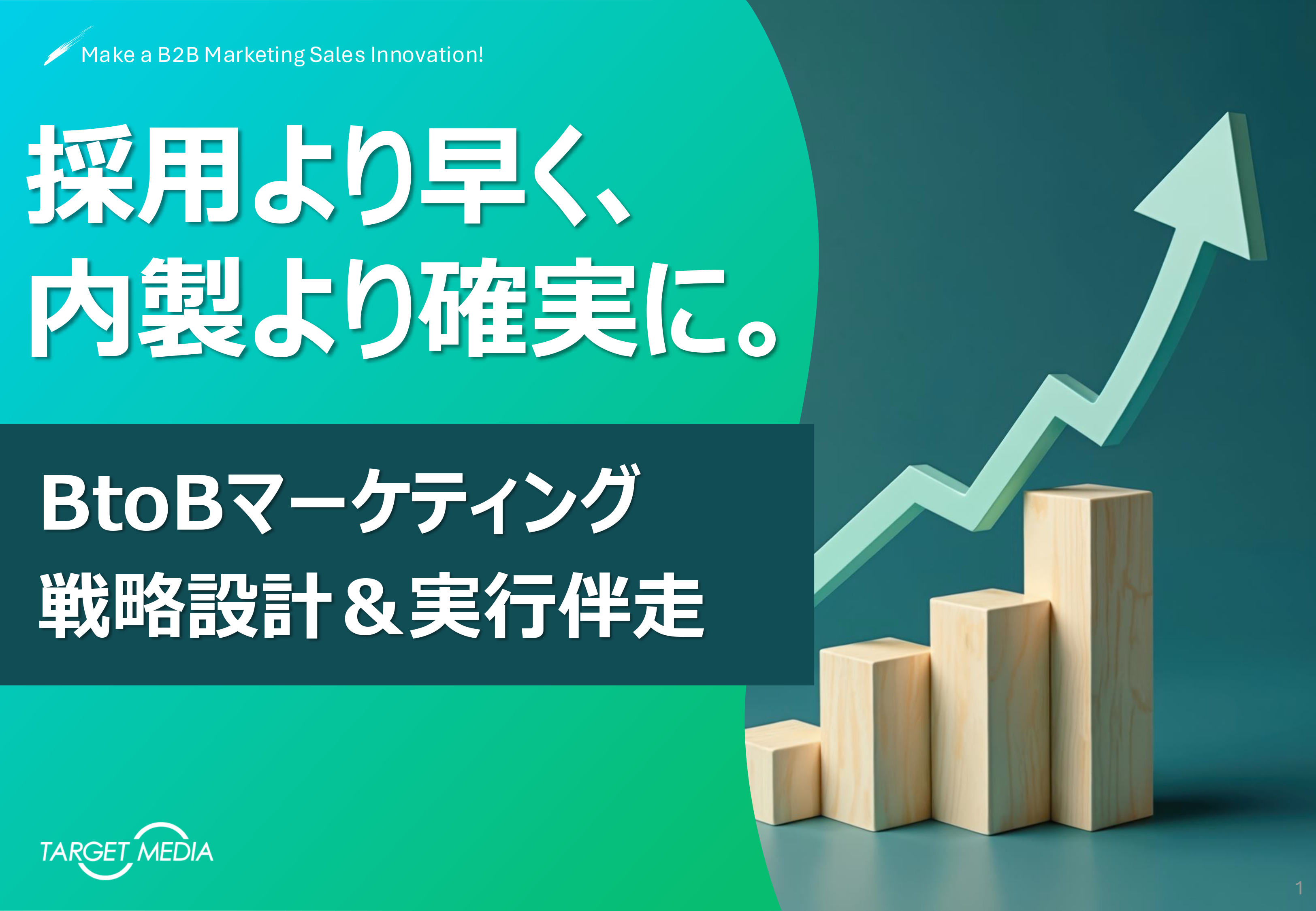 BtoBマーケティング<br>戦略設計・実行伴走
