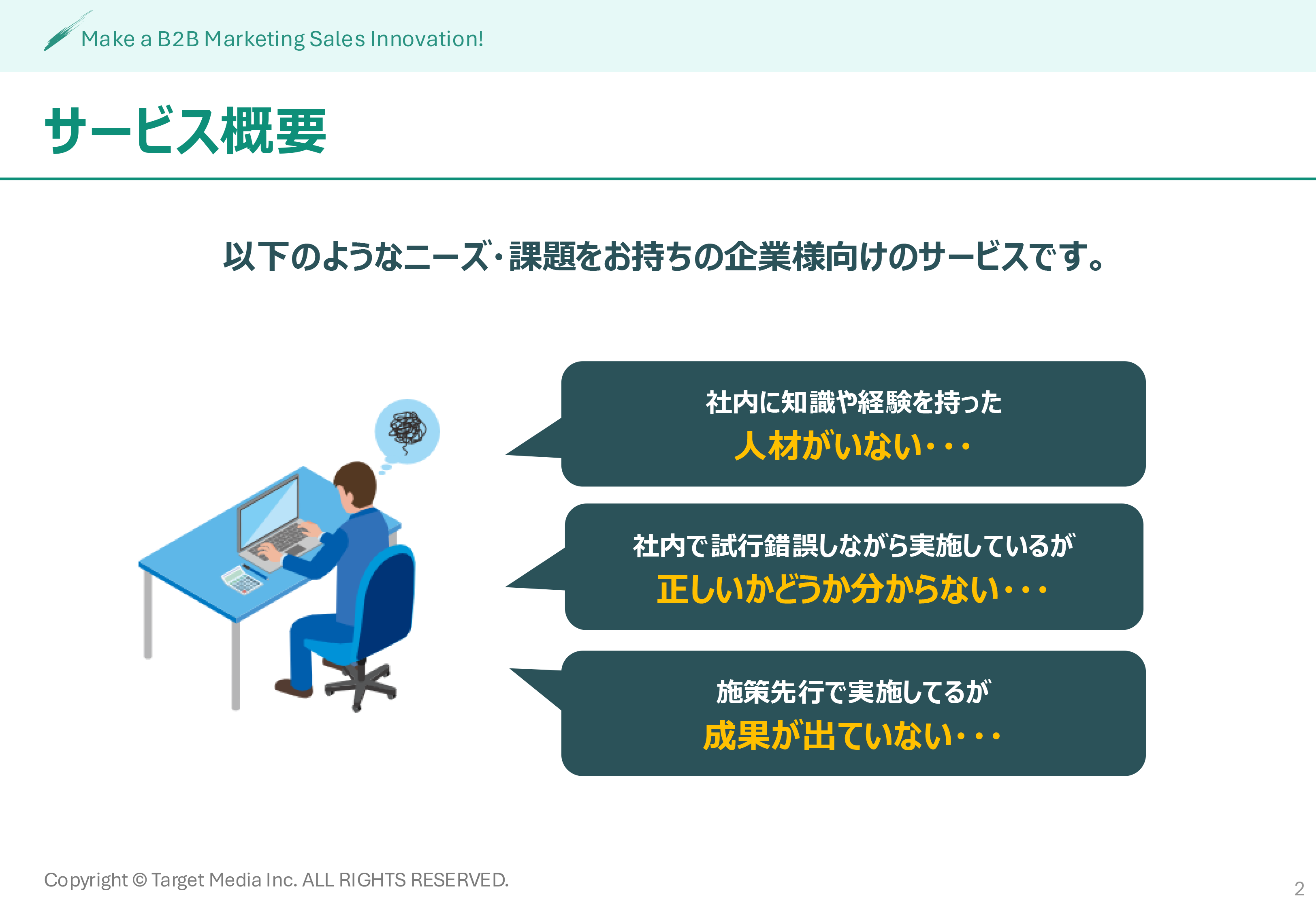BtoBマーケティング戦略設計・実行伴走